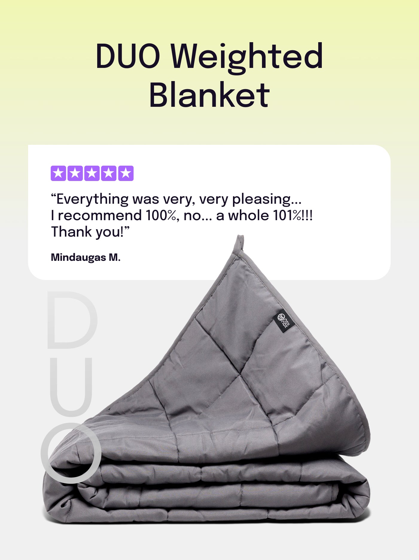 DUO Kołdra Obciążeniowa