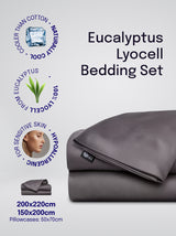 Zestaw pościeli z lyocellu eukaliptusowego