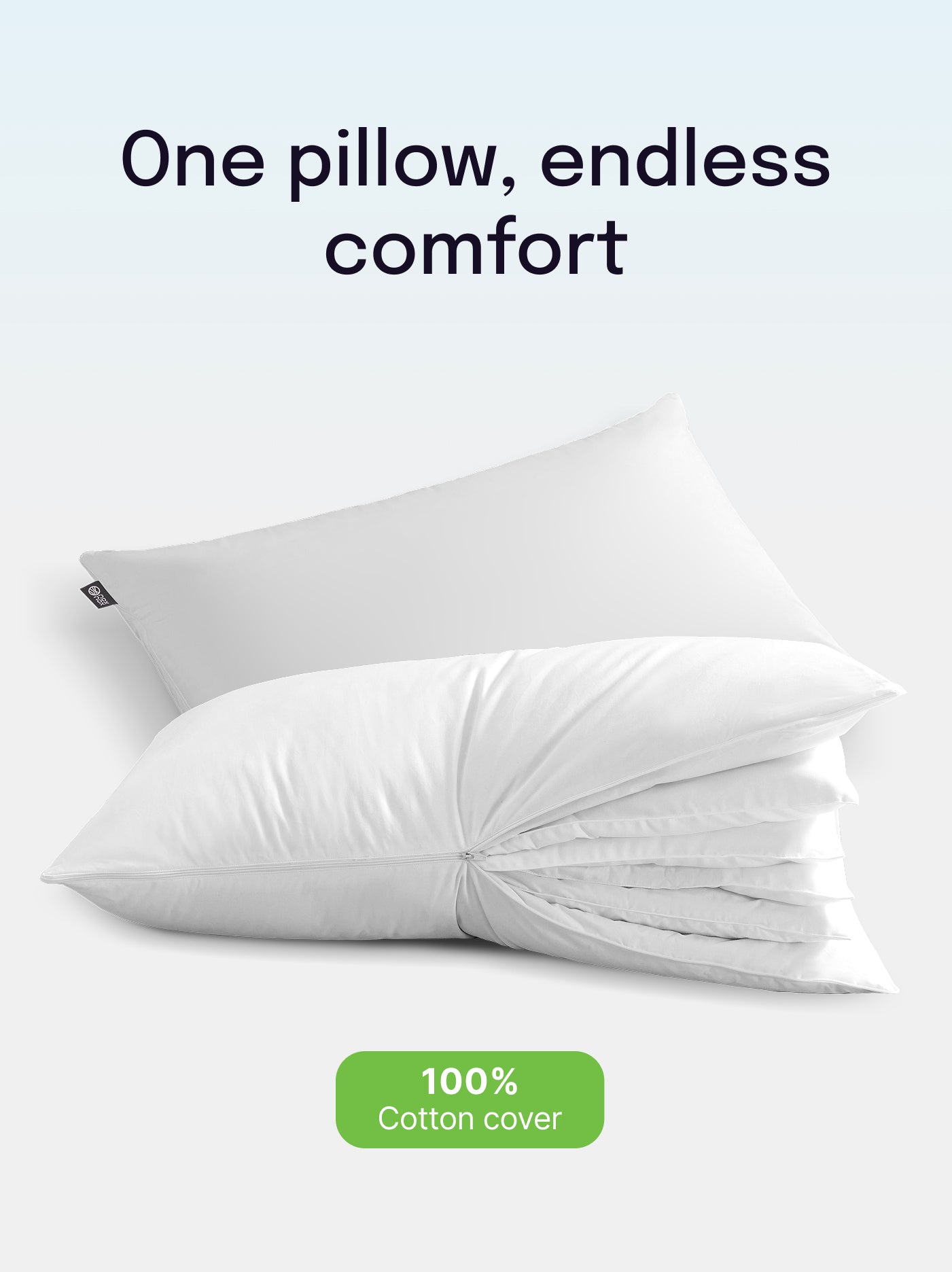 Poduszka z regulacją wysokości 4 wkładki NOXNOX® SMART