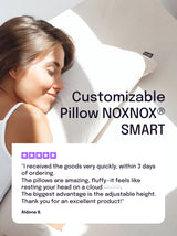 Poduszka z regulacją wysokości 4 wkładki NOXNOX® SMART