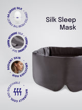 Jedwabna opaska do snu Noxnox