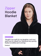 Polarowy kocobluz zapinany