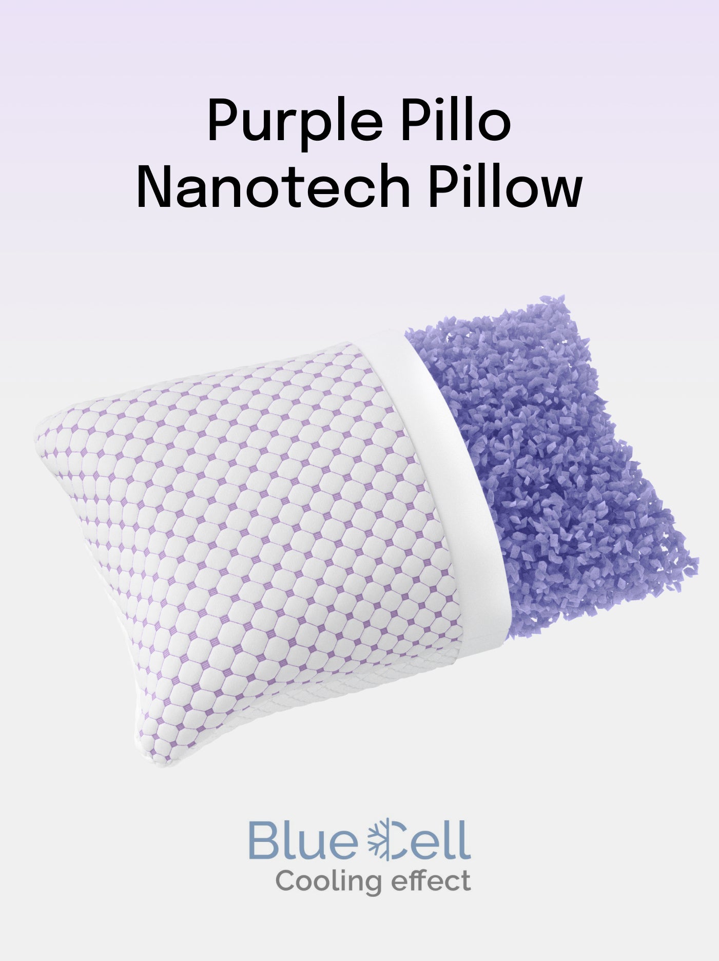 Poduszka Nanotech PurplePillo